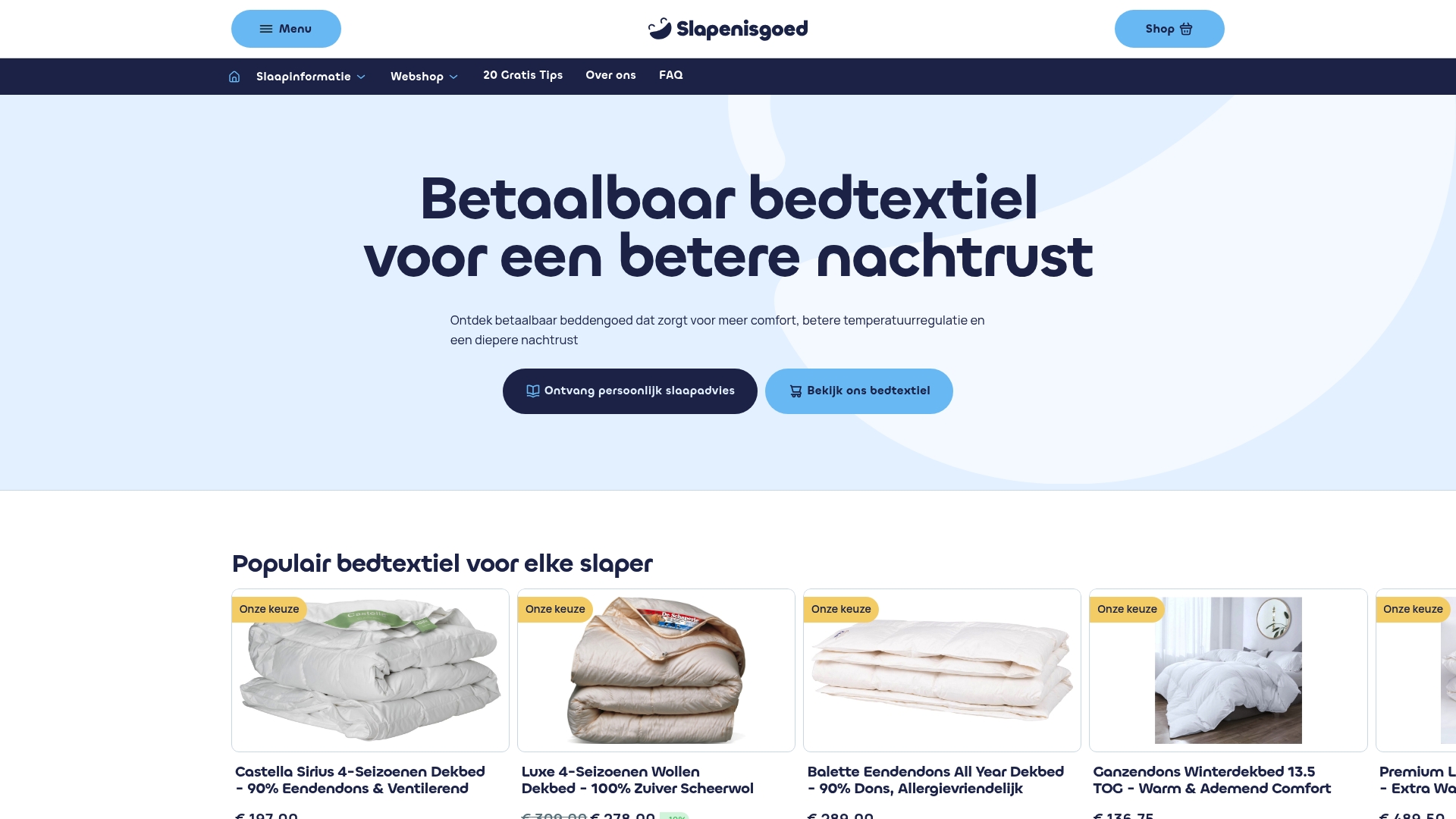 Slapenisgoed